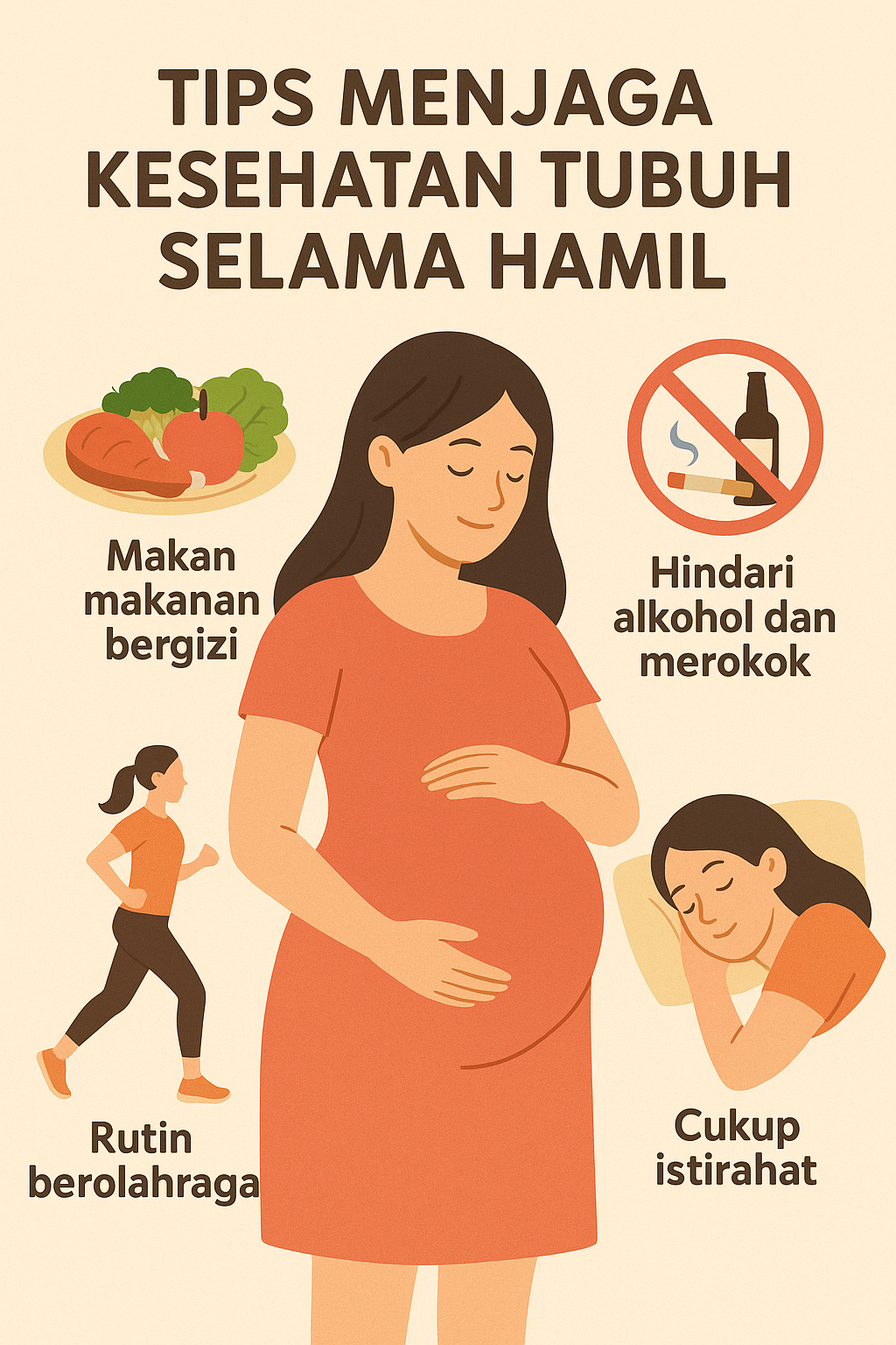 Tips Menjaga Kesehatan Tubuh Selama Hamil
