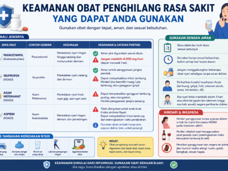 Keamanan Obat Penghilang Rasa Sakit yang Dapat Anda Gunakan